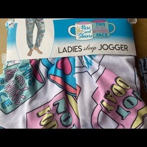 NWT Women's Rise and Shine Pajama Pants W/ Tie XS, small,3xl sizes,Sleep Joggers